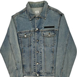 Calvin Klein Jeans Denim Jacket - Large Light Wash Denim
