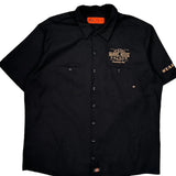 Barrel House Saloon Dickies Short Sleeve Shirt - 2XL Black Polyester Blend