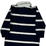 Age 6 Months Ralph Lauren Striped Jumper - 4XS Navy Cotton