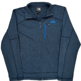 The North Face Fleece Jacket - Large Blue Polyester