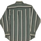 Wrangler Striped Shirt - 2XL Gray Cotton