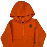 Carhartt Hoodie - XS Orange Cotton