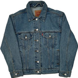 Levis Denim Jacket - Small Blue Denim