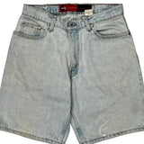 Levis Denim Shorts - 29W 10L Light Wash Cotton