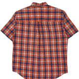 Chaps Ralph Lauren Checked Short Sleeve Shirt - Large Multicoloured Cotton Blend