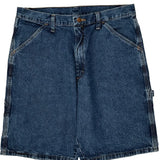 Unbranded Denim Shorts - 32W 10L Blue Cotton