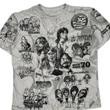 Rock Bands Marrockus Band T-Shirt - XL Grey Cotton