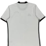 Germany National Team Adidas Graphic Football Shirt - Large White Polyester