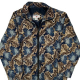 1980'S X Posure Floral Shell Jacket - Medium Multicoloured Silk