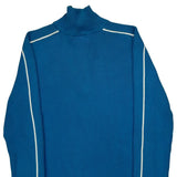 Tommy Hilfiger 1/4 Zip - Large Blue Cotton