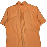 Ralph Lauren Short Sleeve Shirt - Small Orange Cotton