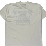 Sectional Tournament Fruit Of The Loom Single Stitch T-Shirt - XL White Cotton Blend