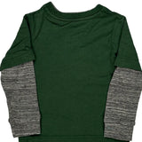 Age 4 Green Bay Packers Nfl Long Sleeve T-Shirt - Small Green Cotton