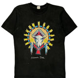 Fruit Of The Loom Graphic T-Shirt - Large Black Cotton