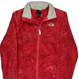 The North Face Fleece - Medium Red Polyester