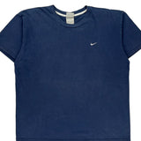 Nike T-Shirt - 2XL Navy Cotton