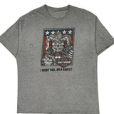 La Crosse Area Harley Davidson Graphic T-Shirt - XL Gray Cotton
