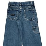 Age 8 Wrangler Double Knee Jeans - Medium Blue Cotton