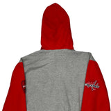 Washington Capitals Majestic Nhl Hoodie - Medium Gray Cotton