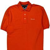 Tommy Hilfiger Polo Shirt - Medium Orange Cotton
