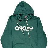 Oakley Hoodie - Small Green Cotton