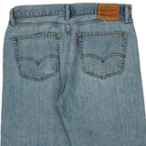 505 Levis Denim Shorts - 35W 10L Light Wash Cotton