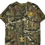 Mossy Oak T-Shirt - Large Camo Cotton Blend