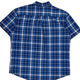 Tommy Hilfiger Checked Short Sleeve Shirt - XL Blue Cotton