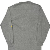 Washington Redskins Champion Nfl Long Sleeve T-Shirt - Medium Grey Cotton