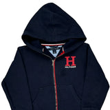 Age 5 Tommy Hilfiger Hoodie - Small Navy Cotton Blend