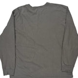 Vintage Polo By Ralph Lauren Long Sleeve T-Shirt - Large Grey Cotton