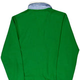 Polo By Ralph Lauren Rugby Shirt - Medium Green Cotton