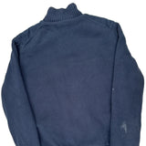 Tommy Hilfiger Fleece Jacket - Large Navy Cotton