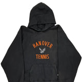 Made In USA Majestic College Hoodie - Large Black Cotton