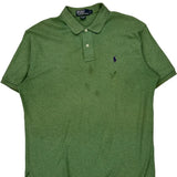Polo By Ralph Lauren Polo Shirt - Large Green Cotton