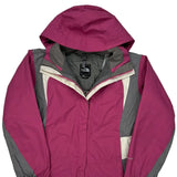 The North Face Waterproof Ski Jacket - Large Pink Polyester