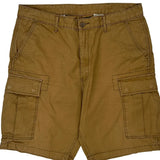 Levis Cargo Shorts - 36W 10L Brown Cotton