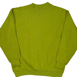 Made In Usa Disney Sweatshirt - Medium Green Cotton Blend