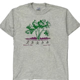 Canyonlands Half-Marathon Hanes Single Stitch T-Shirt - Large Grey Cotton