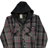 Dickies Checked Jacket - Small Black Cotton