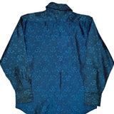 Innovation Floral Shirt - Large Blue Polyester