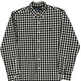 Ralph Lauren Checked Shirt - Large Black & White Cotton