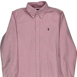 Ralph Lauren Shirt - Small Pink Cotton