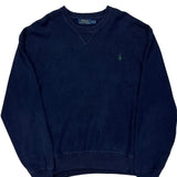 Polo By Ralph Lauren Sweater - XL Navy Cotton