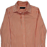 Polo By Ralph Lauren Striped Shirt - 2XS Orange Cotton