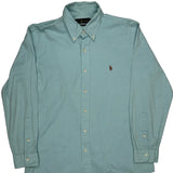 Ralph Lauren Shirt - Large Blue Cotton
