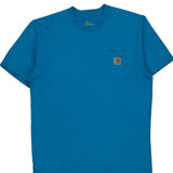 Carhartt T-Shirt - Medium Blue Cotton