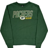 Green Bay Packers 47 Nfl Sweatshirt - Large Green Cotton