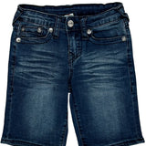 Age 6 True Religion Denim Shorts - Small Dark Wash Denim