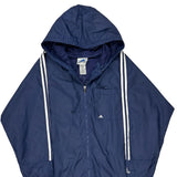 Vintage Adidas Jacket - Large Blue Nylon